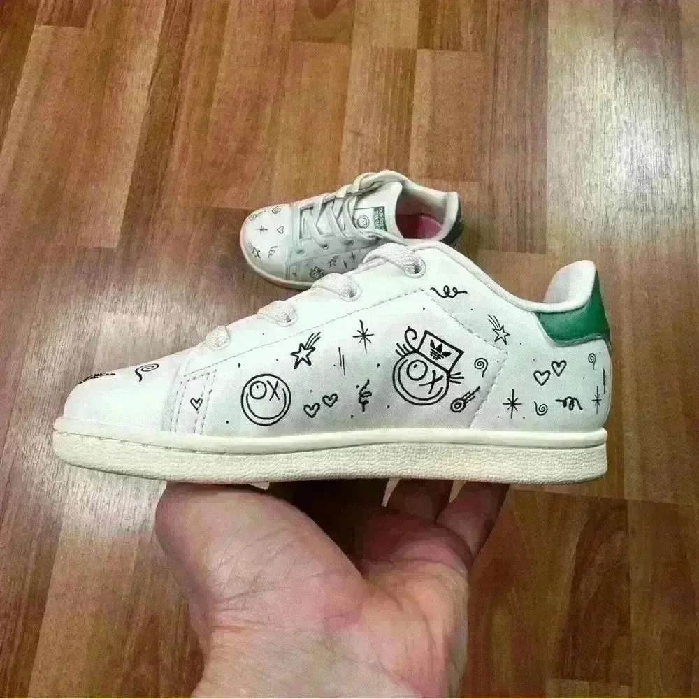 💰HUGE CLEARANCE SALE 💰 Adidas Originals Stan Smith El I  (GY1788) JS Shoes - Picture 2 of 10